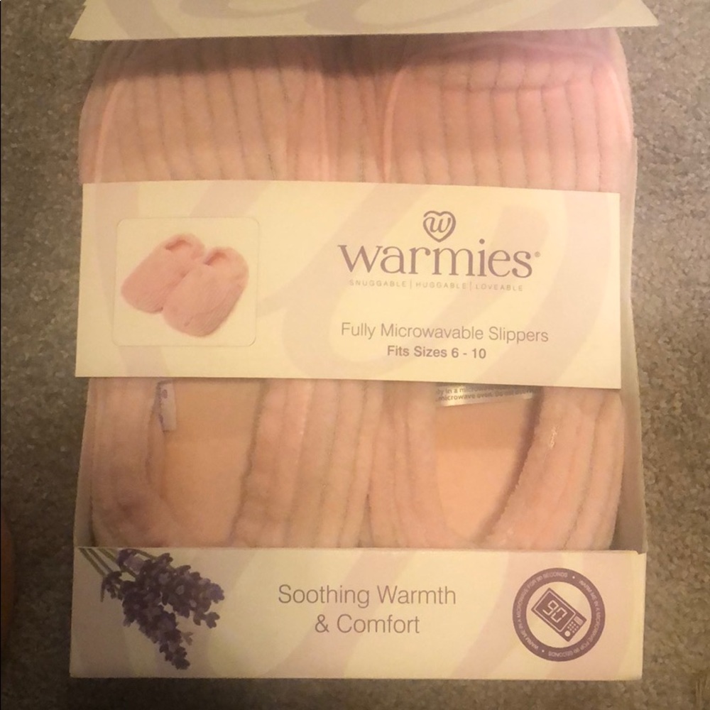Warmie’s microwaveable slippers